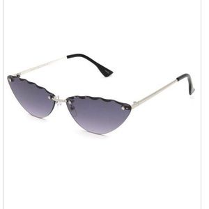 Micro Metal Cateye Sunglasses